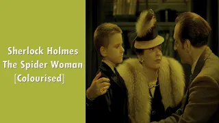 Sherlock Holmes|The Spider Woman[Colourised]|Basil Rathbone|detective|crime|mystery movie|in English