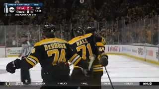 David Krejci scores powerplay goal vs Panthers in game 7 (4/30/23)