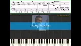 Toccata - Paul Mauriat (Ноты, Видеоурок для фортепиано) (Piano tutorial)