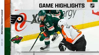 Flyers @ Wild 3/29 | NHL Highlights 2022