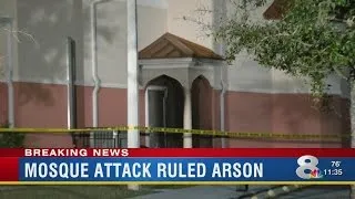 Mosque Attack Ruled Arson