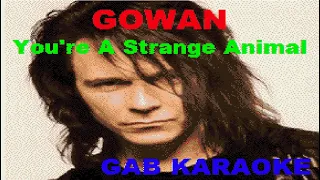 Gowan - You're A Strange Animal (GB) - Karaoke Instrumental Lyrics