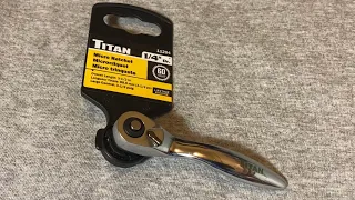 Titan Micro Ratchet TOTAL TEARDOWN Item# 11204, 1/4” Drive