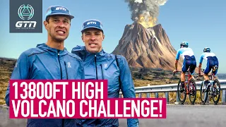 We Tried To Do A Triathlon Up The World's Biggest Volcano!