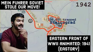 Eastern Front of WWII animated: 1942 (Eastory) reaction
