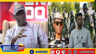 Abass Fall " Même Dans l'opposition Sonko a Toujours qu'on Mele la politique et l'armée "