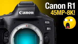 Canon R1 Leaked Specs 45MP | 8K Video