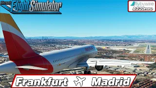 FLIGHT SIMULATOR 2020 I AIRBUS A32Oneo FRANKFURT ✈︎ MADRID I