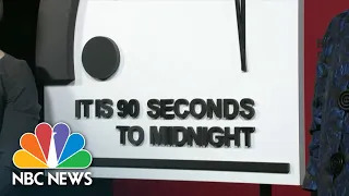 Doomsday clock ticks in at 90 seconds to midnight
