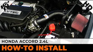 Honda Accord 2.4L [#69-1211TTK] Air Intake Installation