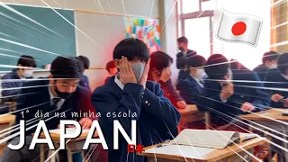 1 DIA na MINHA ESCOLA JAPONESA 🏫 !!! VLOG | Ensino medio | LEO LINARES