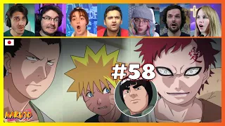 Naruto Episode 58 | Hospital Besieged! | Reaction Mashup ナルト