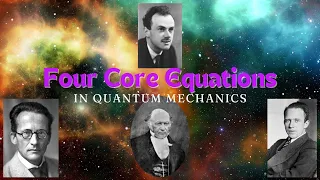 Quantum Mechanics with the Four Core Equations of Reality