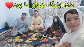 جای‌تان خالی عزیزان، مهمان داشتیم، چه مهمانی، مادر بزرگ و خواهرزاده جان❤