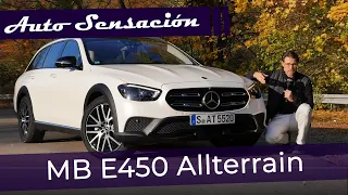 Prueba MERCEDES BENZ  E450 ALL TERRAIN 4matic (2020) [el clase E familiar crossover].