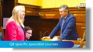 Tynwald Oct 18: Q8 specific specialist courses