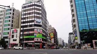 Yokohama Upscale residential area,From Nissan Stadium - Driving tour[4K]