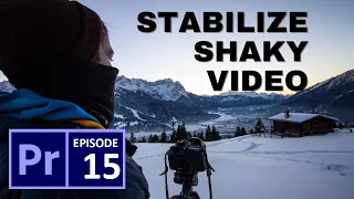 How To STABILIZE SHAKY FOOTAGE in Adobe Premiere Pro CC | Warp Stabilizer