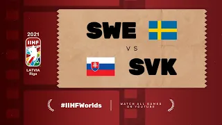 Highlights | SWEDEN vs SLOVAKIA | #IIHFWorlds 2021