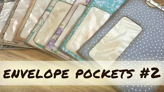 How to make window envelope pockets | Junk Journal ideas