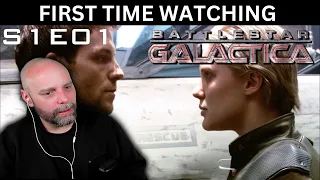 Pressure cooker episode of *Battlestar Galactica* S1E01 (33) - FIRST TIME WATCHING - REACTION