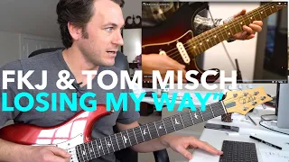 Guitar Teacher REACTS: FKJ & TOM MISCH "Losing My Way" Live Lesson + Tutorial