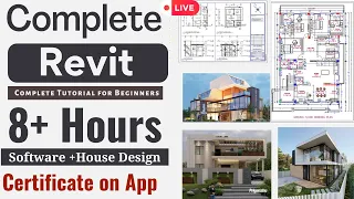 Complete Revit Beginners Tutorial | Revit Tutorial with Detailed Project