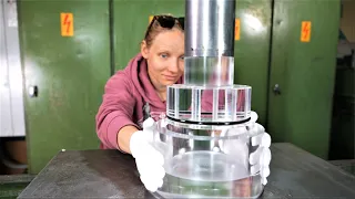 Machining World First Transparent Hydraulic Press Tools