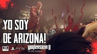 Que pasa cuando le dices a  Hitler SOY ARIZONA! WOLFENSTEIN 2 The New Colossus