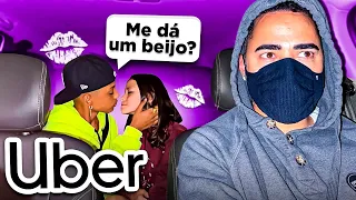 FINGI SER UBER E FLAGUEI A MILLENA MAIA E O GUILHERME LIMA SE BEIJANDO