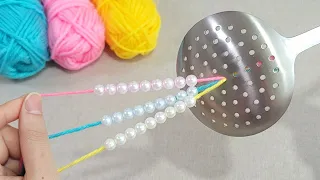 I made 50 in one day and Sold them all! Super genius idea with yarn and ladle