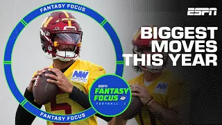 Loza’s 10 Impactful Offseason Moves! | Fantasy Focus 🏈