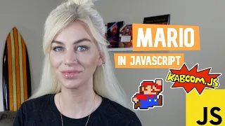 Code Mario in JavaScript with Kaboom.js!