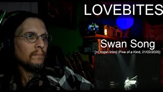 First Time Reaction - LOVEBITES - Swan Song [+Chopin Intro] (Five of a Kind, 21/02/2020)