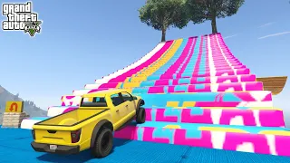 888.888% People Sleep After This IMPOSSIBLE Car Parkour Race in GTA 5!