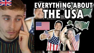 Brit Reacting to Geography Now! UNITED STATES OF AMERICA