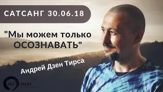 Мы можем только осознавать. Сатсанг с Андреем Тирса 30.06.2018. Пробуждение. Просветление.