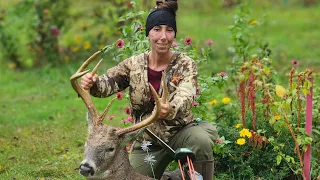 Traditional Archery Buck with The Traveling Bear 🏹 // Recurve// 🦌 Fall Archery Season