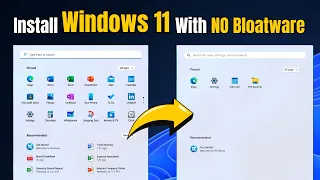 Best Way to Install Windows 11 Without Bloatware (NEAT & CLEAN)