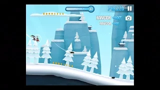 How to get a high score in Ski Safari 2