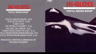 Hi-Gloss - You'll Never Know (Extended Version) 1981