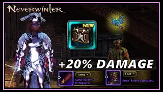 NEW Upcoming + Current "Anti-Scaling" Items! Over 20% Damage Gains! - Neverwinter M26