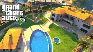 GTA V - Diving Into Swimming Pools Compilation [1080p]