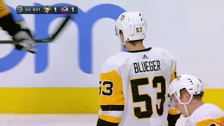 Teddy Blueger goal vs Avalanche | 10 Jan 2020