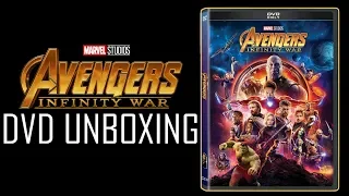 Avengers: Infinity War DVD Unboxing