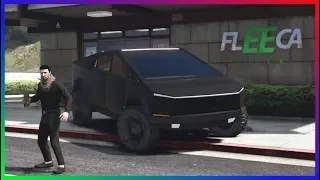 GTA 5 Roleplay - Tesla Cybertruck Bank Heist | RedlineRP