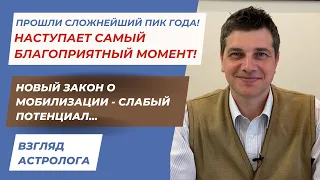 Самый благоприятный момент года! Новый закон о мобилизации - слабый потенциал... Взгляд астролога.