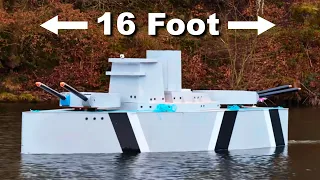 World's BIGGEST RC Battleship (Part 2)