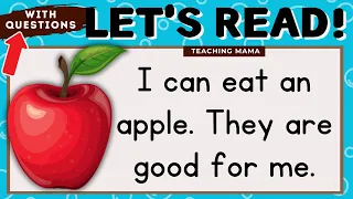 LET'S READ! | READING COMPREHENSION FOR KIDS | PRACTICE READING ENGLISH | TEACHING MAMA