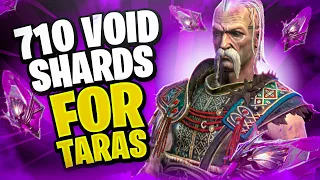 I have 710 Void Shards...but should I open them all for Taras? | Raid: Shadow Legends